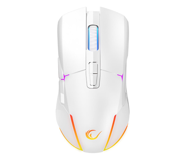 RAMPAGE Nova M4 Wireless RGB LED White NOVA-M4-WHITE - 1276259 - zdjęcie 2